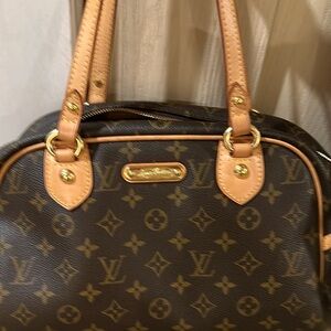 Authentic Louis Vuitton Montorgueil Monogram Canvas PM